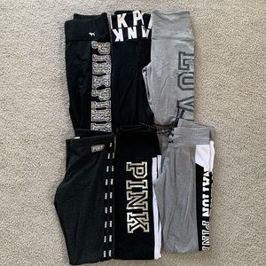 Lot of excellent condition XS Pink leggings